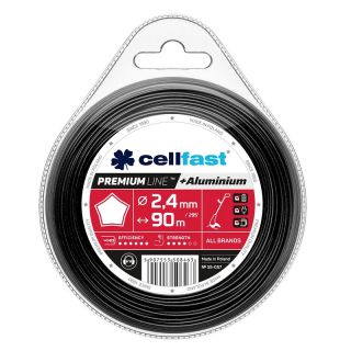 The PREMIUM star-shaped mowing line 2.4 mm x 90 m - CELLFAST