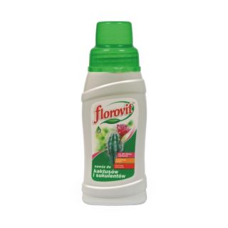 Kaktuss un sulīgs mēslojums - Florovit® - 250 ml - 