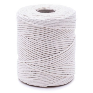 Corda de açougueiro em algodão natural - 250 g / 180 m - 