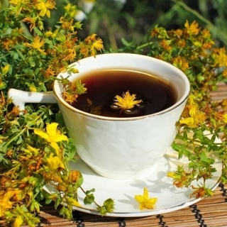 Tea délután gyógynövény keverjük magokat - 