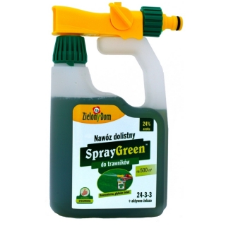 Folijarno gnojivo za travnjak u spremniku za zalijevanje - Zielony Dom® - 950 ml - 