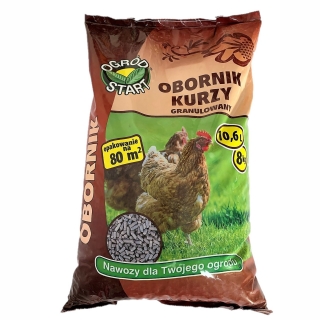 Granulirani piščančji gnoj - Ogród-Start® - 8 kg - 