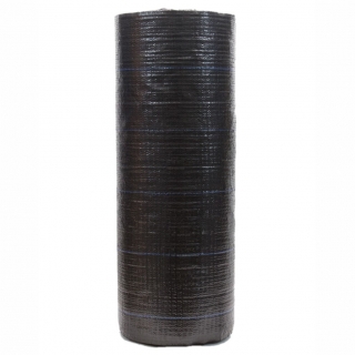 Tejido negro anti-malezas (agrotextil) - más grueso que el vellón - 1.10 x 15.00 m - 