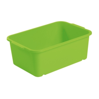 Caixa empilhável verde de 2,7 litros - 
