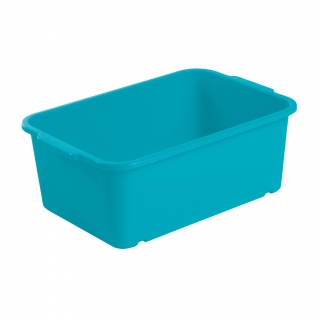 Kotak 2,7 liter stackable biru - 