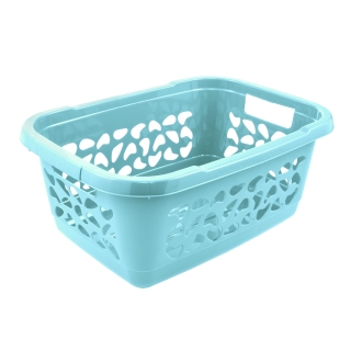 Watery blue Jost laundry basket - 55 x 40 cm