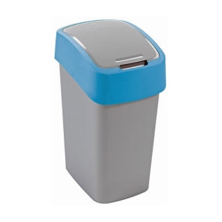 10-литровый синий мусорный контейнер Flip Bin - 