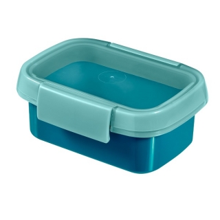 Rectangular food container - Smart To Go Snack - 0.2-litre - blue