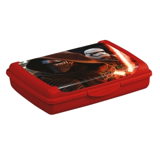 קופסת ארוחת הצהריים 'מלחמת הכוכבים' של אוקל 'בגודל 0.5 ליטר אדום - 