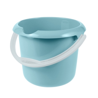 Bucket with a pour spout - Mika - 5 l - watery blue