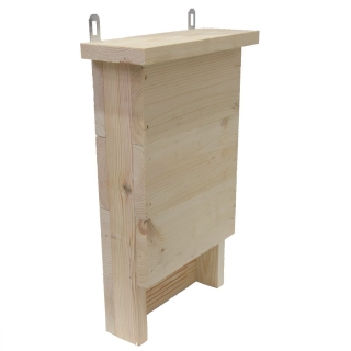 Fledermausbox - rohes Holz - 