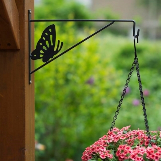 Porte-panier décoratif avec un papillon - 