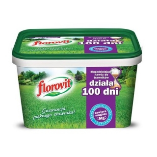 Langwirksamer Rasendünger - 100 Tage - Florovit - 4 kg - 