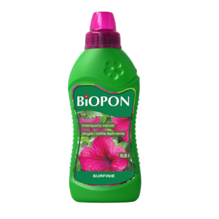 Surfinia (efterfølgende petunia) gødning - BIOPON® - 500 ml - 