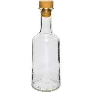 Rosa palack parafával - fehér - 500 ml - 
