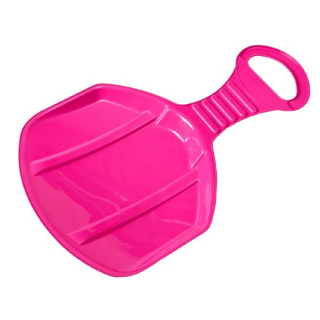 Glisor portabil pentru zăpadă, sanie pentru scaunul cu cap la cap - Copil - roz - 
