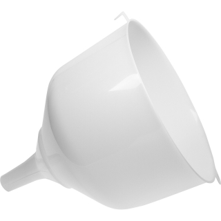 Plastic funnel with an elevated edge - fi 25 - for carboys and demijohns