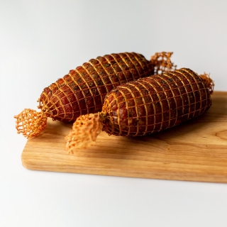 Rubber-coated meat netting - 18 cm x 3 m - ovenproof up to 220⁰C