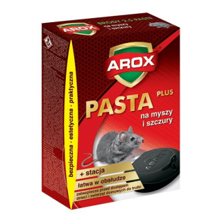 Estación trampa para ratas + pasta anti-roedores - Arox - 1 pz + 100 g - 
