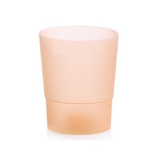 Pot pour orchidées - Coubi DSTO - 12,5 cm - Orange Mat - 