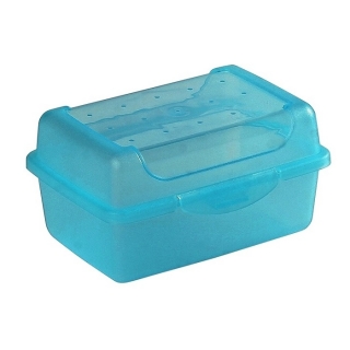 Lebensmittelbehälter, Brotdose "Luca" - 0,35 Liter - frisch blau - 