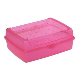 Contenitore per alimenti, lunch box "Luca" - 1 litro - rosa fresco - 
