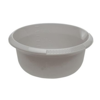 Okrugla zdjela s izljevom - ø 20 cm - gradska siva - 