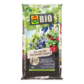 BIO Cowberry og blåbær jord - Compo - 15 liter - 