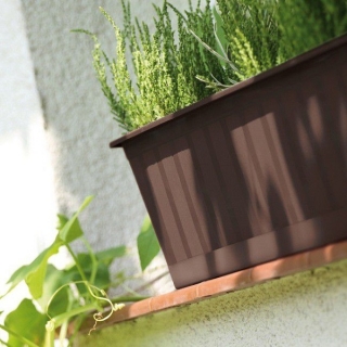 "Agro" outdoor planter - brown - 60 cm