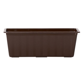 長方形の屋外植木鉢-アグロ-50 cm-ブラウン - 