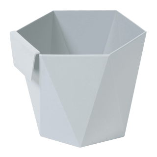 "Heca" modular pot casing for herbs - 10.5 cm - light grey