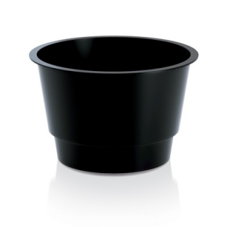 "Iwko" black inserts for 30-cm wide pots