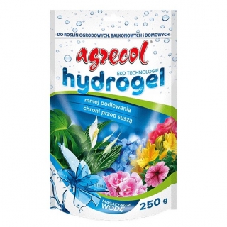 Hydrogel - Wasserspeicher für Pflanzen - bis zu 300x saugfähigerer Boden - 250 g - 