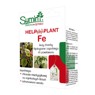 Help Plant Fe - contra la clorosis de las hojas jóvenes y el deterioro del crecimiento - Sumin® - 20 ml - 