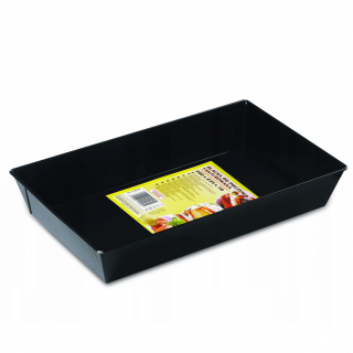 Crni lim za pečenje s neprianjajućom površinom - 36 x 24,5 cm - idealan je za pečenje kolača - 