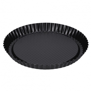 Runde Antihaft-Backform - schwarz - ø 20 cm - ideal für Torten und andere Kuchen - 