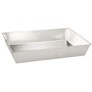 Waffled baking tin - 36 x 24.5 cm - ideally suited for baking cakes