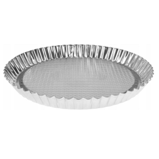 Round cake tin made of galvanized sheet metal - ø 27.5 cm - ideal for tarts and other cakes