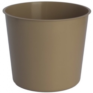 Round pot insert - for pots sized 20 cm - beige (cafe latte)