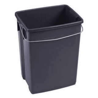 Ekologisk avfallslåda Bio Box - 10 liter - grå - 