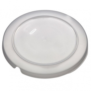 Round dust bin lid for the Essentials series - transparent