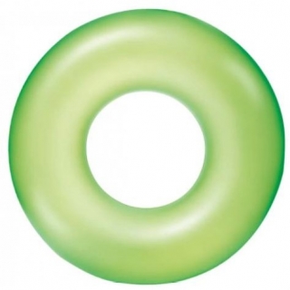 Inel de înot, plutitor pentru piscină - verde - 76 cm - 
