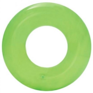 Inel de înot, plutitor pentru piscină - verde - 51 cm - 