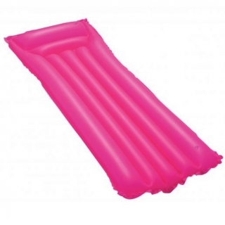 Inflatable pool float, mattress - pink - 183 x 69 cm