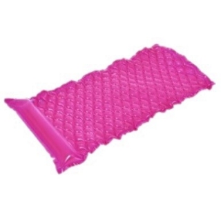 Felfújható medence úszó, matrac - rózsaszín - 218 x 88 cm - 