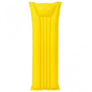 Felfújható úszómedence, matrac - Sárga - 183 x 69 cm - 
