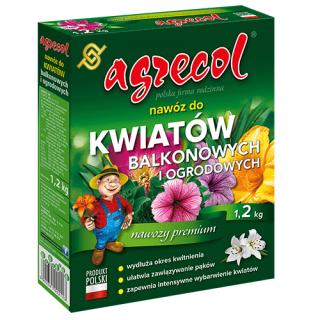 Dārza ziedu mēslojums Agrecol® 1,2 kg - 