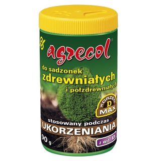 Agente de enraizamento de mudas de plantas lenhosas e semilenhosas - Agrecol® - 90 g - 
