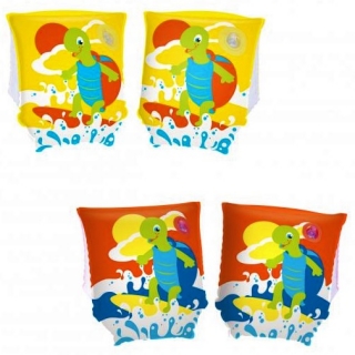 Laste ujumisvarre ujukid - Kilpkonn - 23 x 15 cm; kätekõverad, käepaelad - 