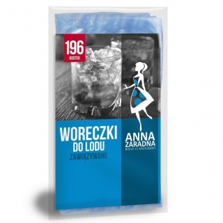 Disposable ice cube bags - for 196 cubes